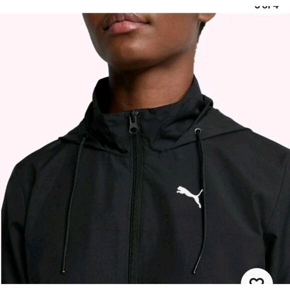 Puma Men's Woven Jacket, XL, Black - Picture 1 of 4